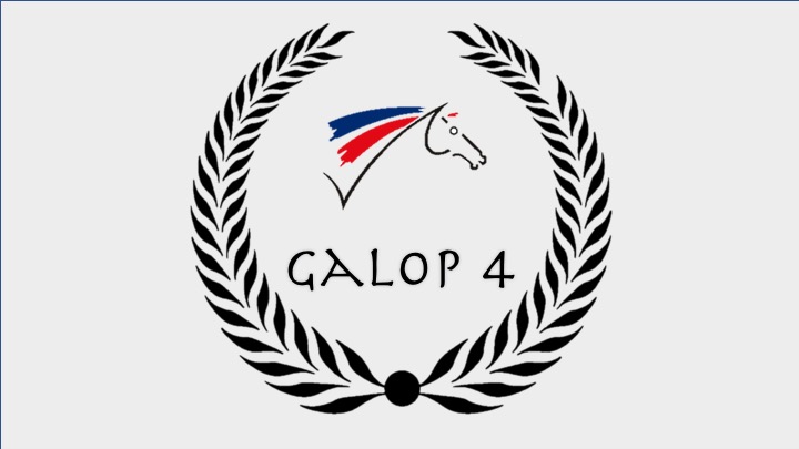 Révision galop 4 - Centre Equestre Dunois - officiel